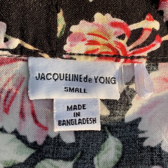 Jacqueline de Yong ⎮ Floral open kimono - Picture 7 of 7